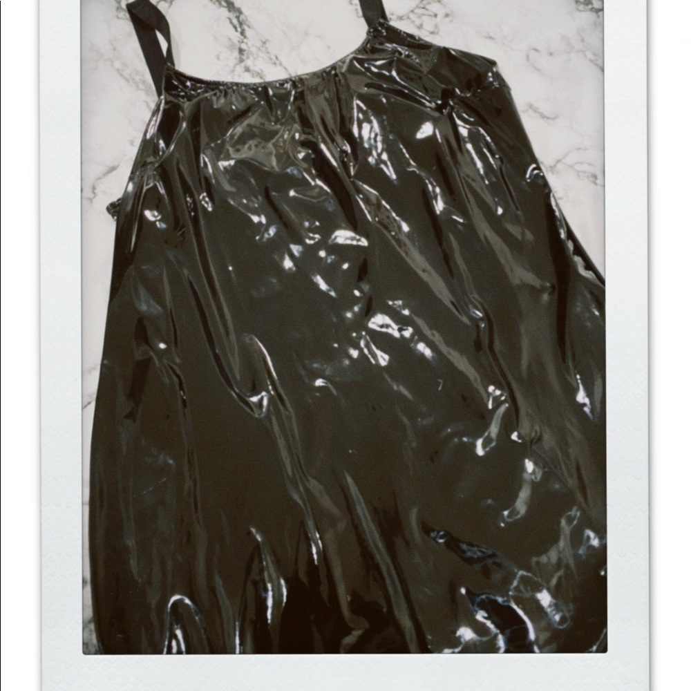 Sorella Boutique Black Latex Dress